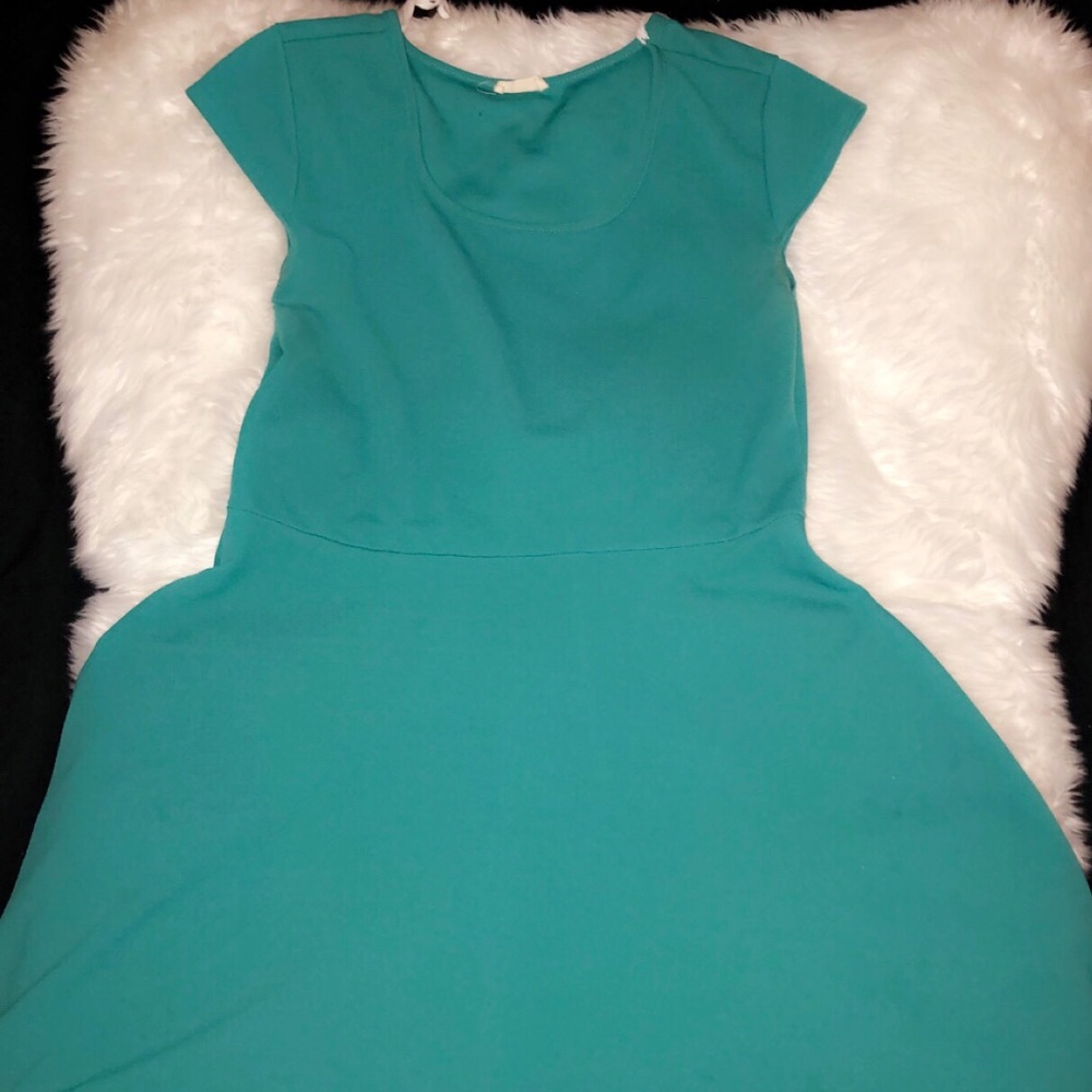 Teal/Green Spring Dress